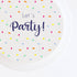 Bolo branco "Let`s Party"
